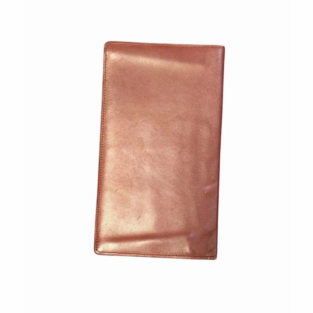 Cartier Must de Cartier Vintage Bordeaux Red Long Bifold Wallet Gold Corner